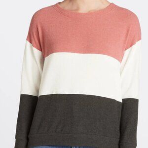 Nine Britton Dalia Brushed Knit Sweatshirt